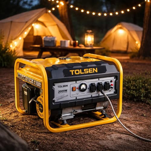 Generador Monofásico Tolsen 220v 2 8kw 212cc