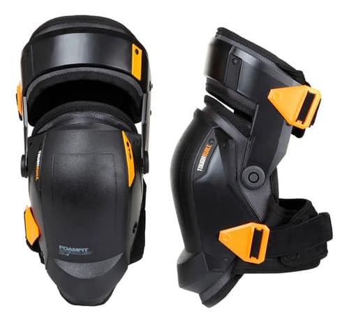 Rodilleras Protectoras Specialishigh Foamfit Toughbuilt, Color T, Negras, Talla Única Negro Único