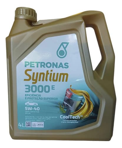 Aceite Petronas Syntium 3000e 5w40 Sintetico. 4l.