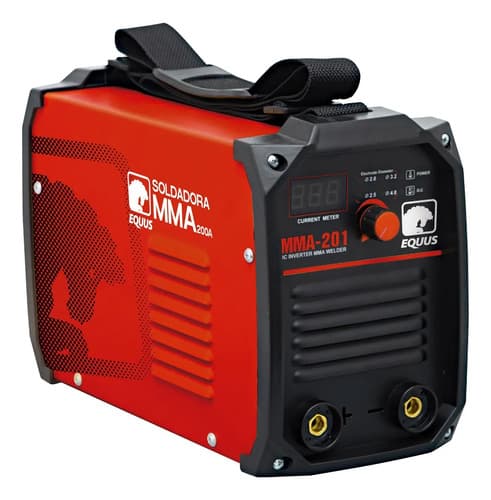 Soldadora Inverter Mma 200a Equus Rojo