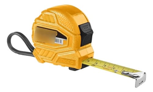 Cinta Metrica 5mt X 19mm Pulgada Y Milimetro Ingco Hsmt26519
