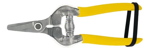 Tijera Curva Para Cosecha De Frutas Crossmaster, Con Mango Antideslizante