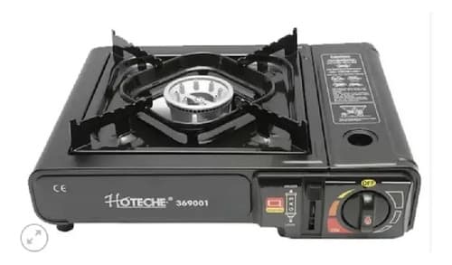 Cocina Anafe Portátil A Gas Butano Camping 155g/h Eléctrico
