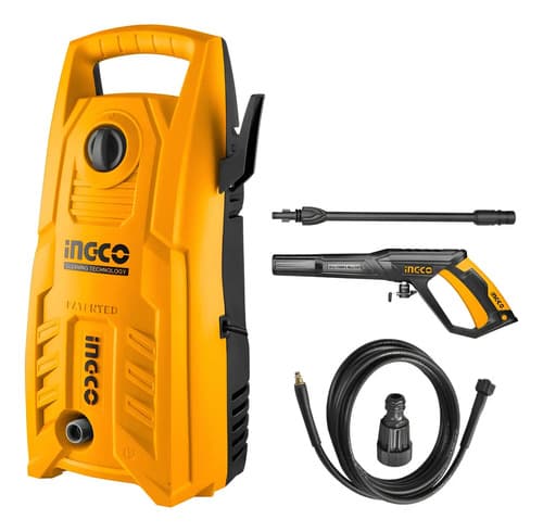 Hidrolavadora De Alta Presion 1900 Psi Hpwr14008 50 Dorado Con Negro