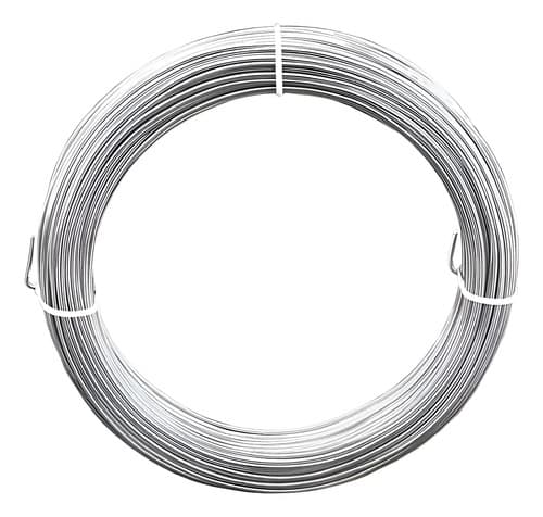 Alambre Para Alambrar Calibre 14 Rollo X25 Kilos, 1250 Mts Plateado