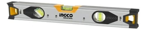 Nivel Imantado Magnetico Alum Ingco 60 Hsl38060m/hnt