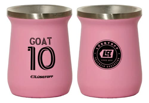 Lüsqtoff Matlb-9 Acero Inoxidable 300 Ml Rosa Liso