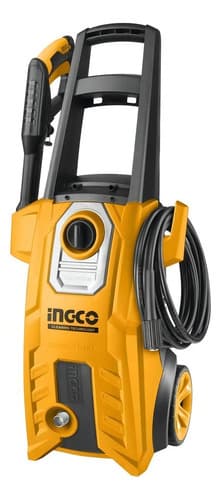 Hidrolavadora Ingco 150bar 1800w Profesional Con Dispensador De Jabon Naranja