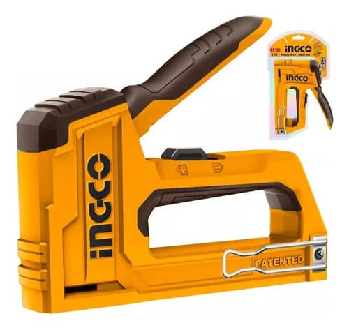 Engrampadora Clavadora Manual 2 En 1 Ingco Hsg1406