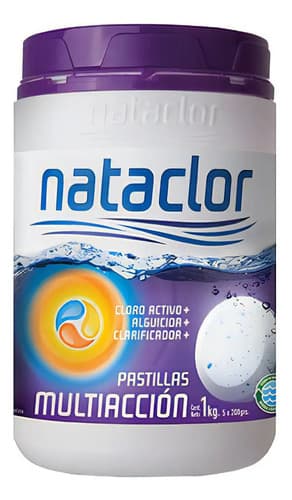 Pastillas De Cloro Multiaccion X 1 Kg Nataclor
