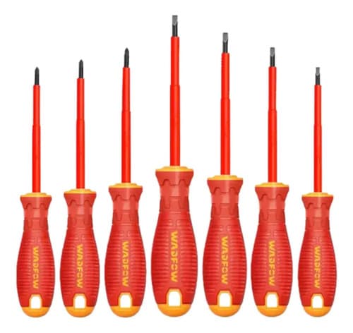 Set X7 Destornilladores Aislados 1000v Dielec Wadfow Wss7407
