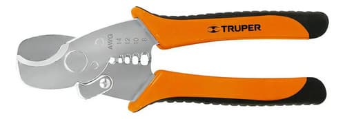 Alicate Pelacables Y Cortafrío 7'' Profesional Truper 17378