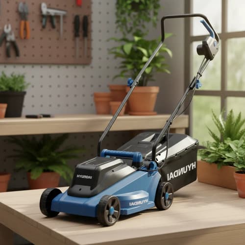 Cortadora De Cesped Pasto Hyundai 2000w Recolectora 2hp