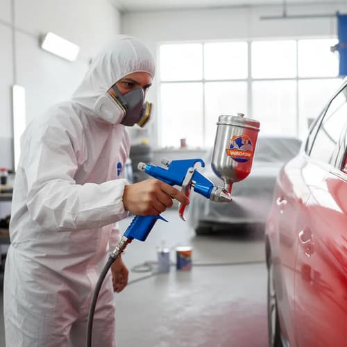Pistola De Pintar Neumatica 100cc Wadfow Wga1501. Hnt