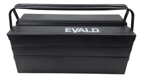 Caja De Herramientas Negra Reforzada Evald De 5 Cajones Tramontina Negro