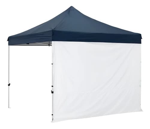 Pared Para Gazebo De 2x2m En Poliéster Blanco