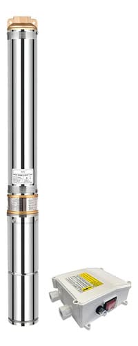 Bomba Sumergible 1hp Gdx Para Aguas Profundas G P Color Gris