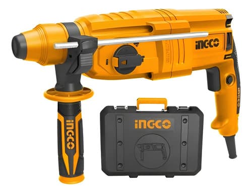 Rotomartillo 800w Ingco Rgh9028 2.5 Joule Naranja 50 Hz