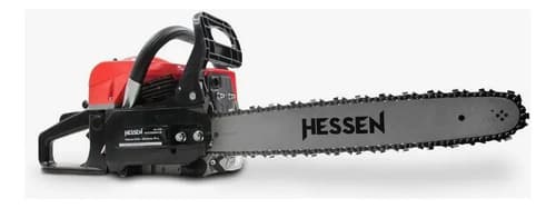 Motosierra Hessen 20'' 52cc Profesional 3hp - Sas Rojo