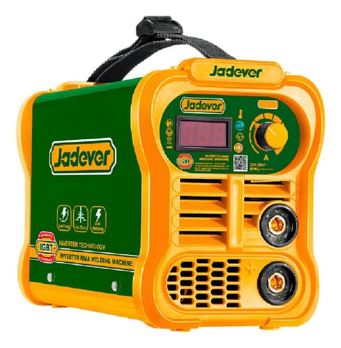 Soldadora Inverter 130a Mig No Gas 220-240v Verde/amarillo