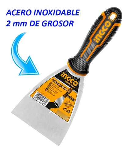 Rasqueta Ingco 75mm Yesero Durlock Espatula Pintor