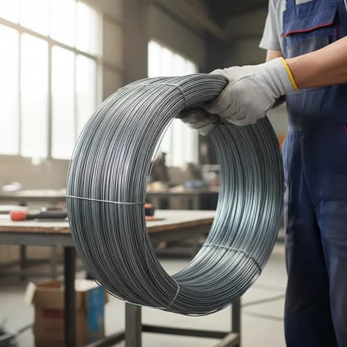 Alambre Malla Electrosoldada Galvanizado N° 16 Rollo 25 Kg Plateado
