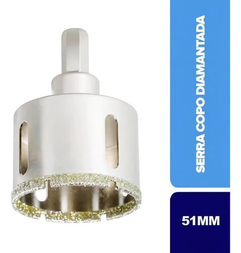 Cortag, Sierra Con Forma De Diamante Para Gres Porcelánico, 51 Mm