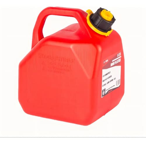 Bidón Plástico Pico 5 Lts Combustible Extra Chato/compacto