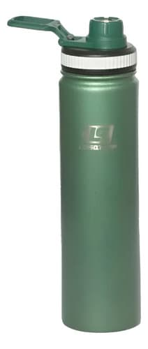 Botella Térmica Acero Inoxidable 750 Ml Calor Frio Lusqtoff Color Verde