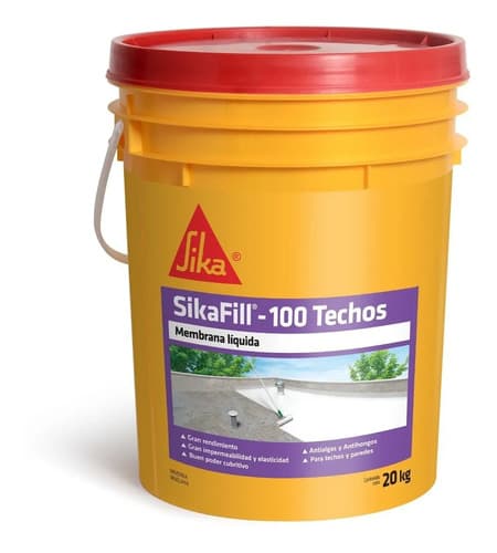 Membrana Líquida Sika Sikafill - 100 Techos 20kg - Terracota Mate