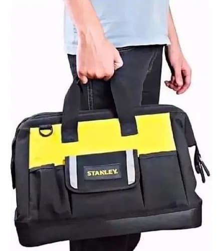 Bolsa Maleta Para Herramientas 16 PuLG Stanley Stst516126la Color Negro