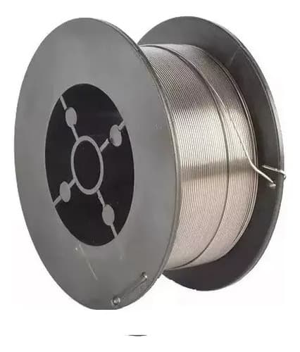 Rollo De Alambre Sin Gas Para Soldar, Flux 0.8 De 1kg Verde Oscuro