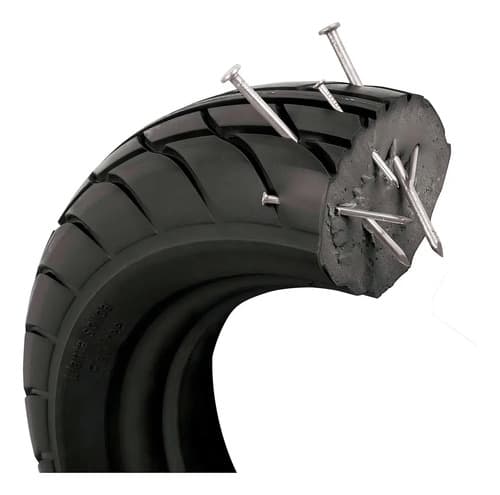 Llanta Para Carretilla 16 PuLG Truper 19658 Rn-x Imponchable Color Negro