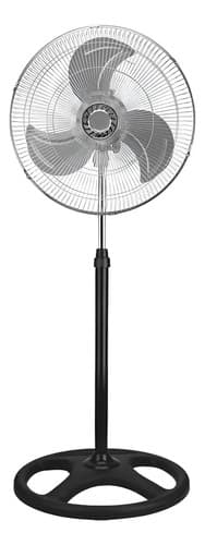 Ventilador 3 En 1 Metalico Lh-2877 Estructura Plateado Aspas 1.27 M 60 Plata
