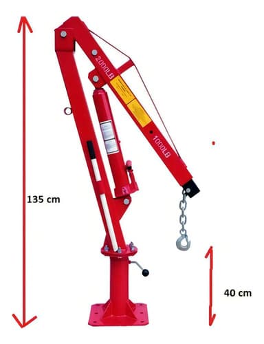 Guinche O Grúa Giratoria 900kg Equus Ld-e04021 - Smf