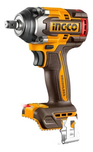 Llave De Impacto 500nm P20s S/bat/carg Ingco Ciwli20501 Color Amarillo Frecuencia 50 60