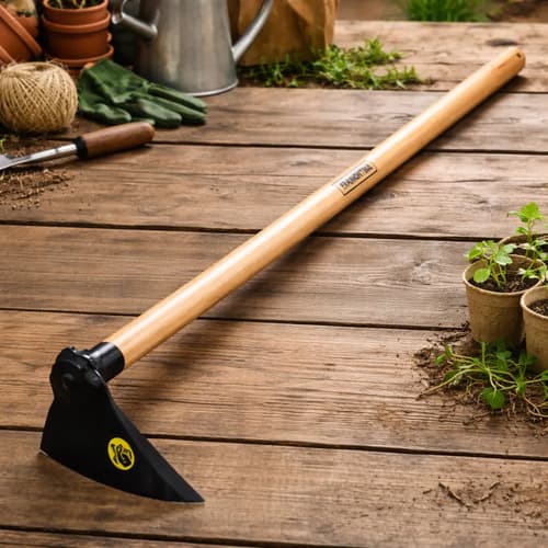 Azada Acero Carbono Tramontina Con Cabo 1,30m 18,5cm