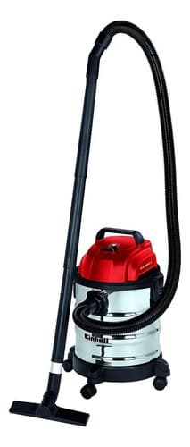 Aspiradora Industrial Einhell Expert Tc-vc 1820 S De Tambor 20 L Para Líquidos Y Sólidos Rojo/plata
