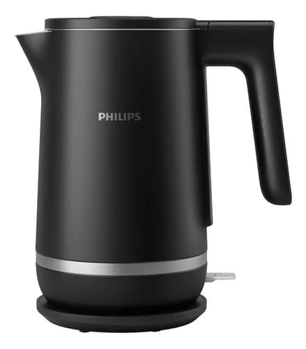 Jarra Eléctrica Philips Hd9396/90 Capacidad 1,7l Amv Color Negro