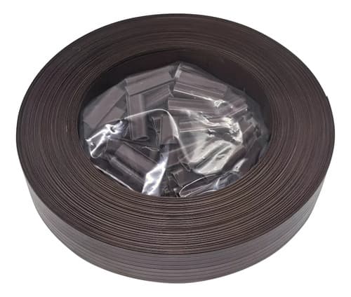 Cinta Cubre Cerco Rejas Premium Rollo Incluye Clips Colores Marrón