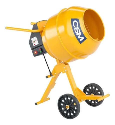 Mezcladora De Concreto Inteligente De 130 Litros, Monofásica, Motor Csm 71000402