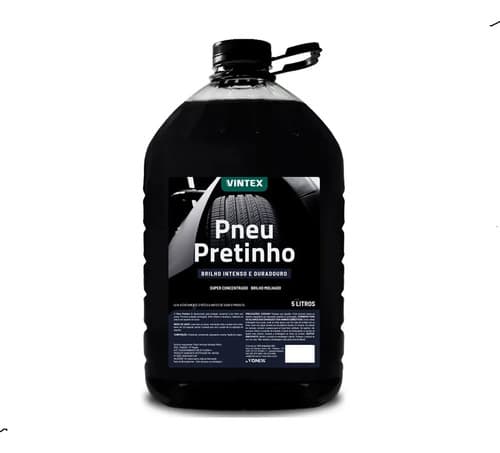 Neumático Vintex Intense Gloss, Color Negro, 5 Litros Negro