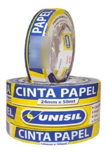 Cinta De Papel Para Pintor 48mm X 50m Unisil