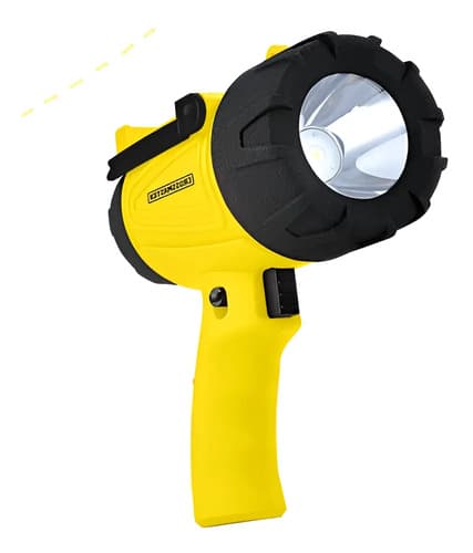 Linterna Led Recargable 400 Lúmenes 10 W Crossmaster 9932742 Blanco Amarillo